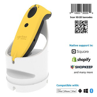 Socket Mobile SocketScan S720 Barcode/QR Code Yel Wh